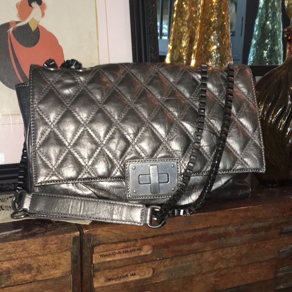 Simply Vera pewter handbag